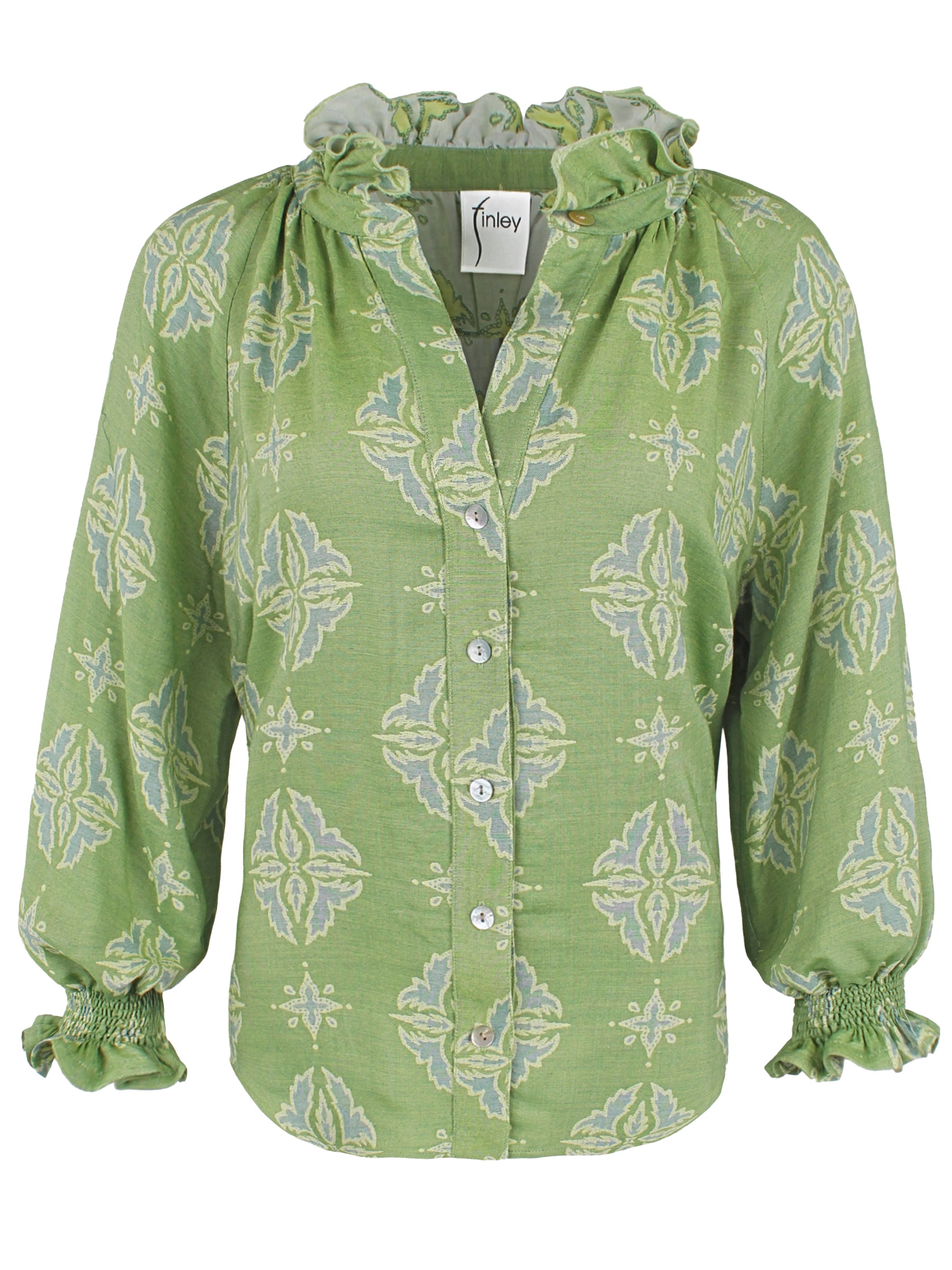 Fiona Shirt Ethnic Jacquard