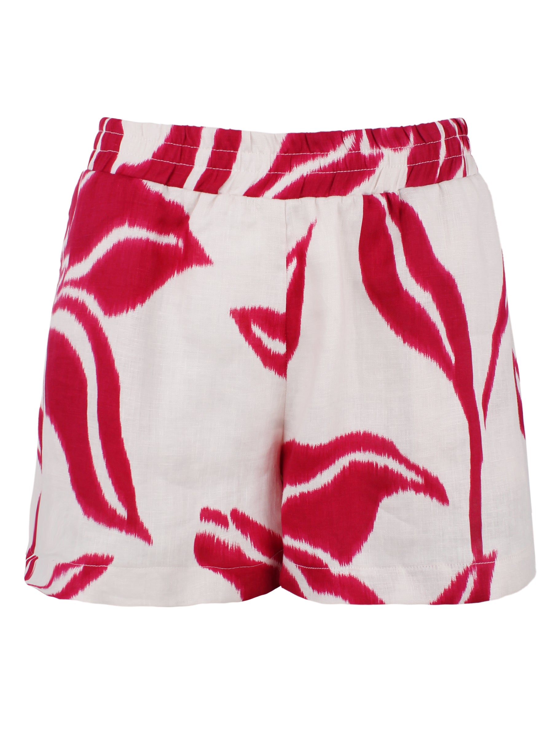 Seaside Short Natural/Raspberry Batik