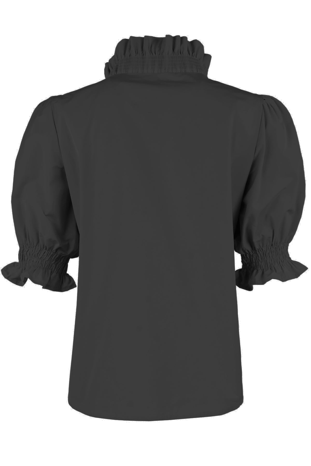 Cici Shirt Black Techy Taffeta