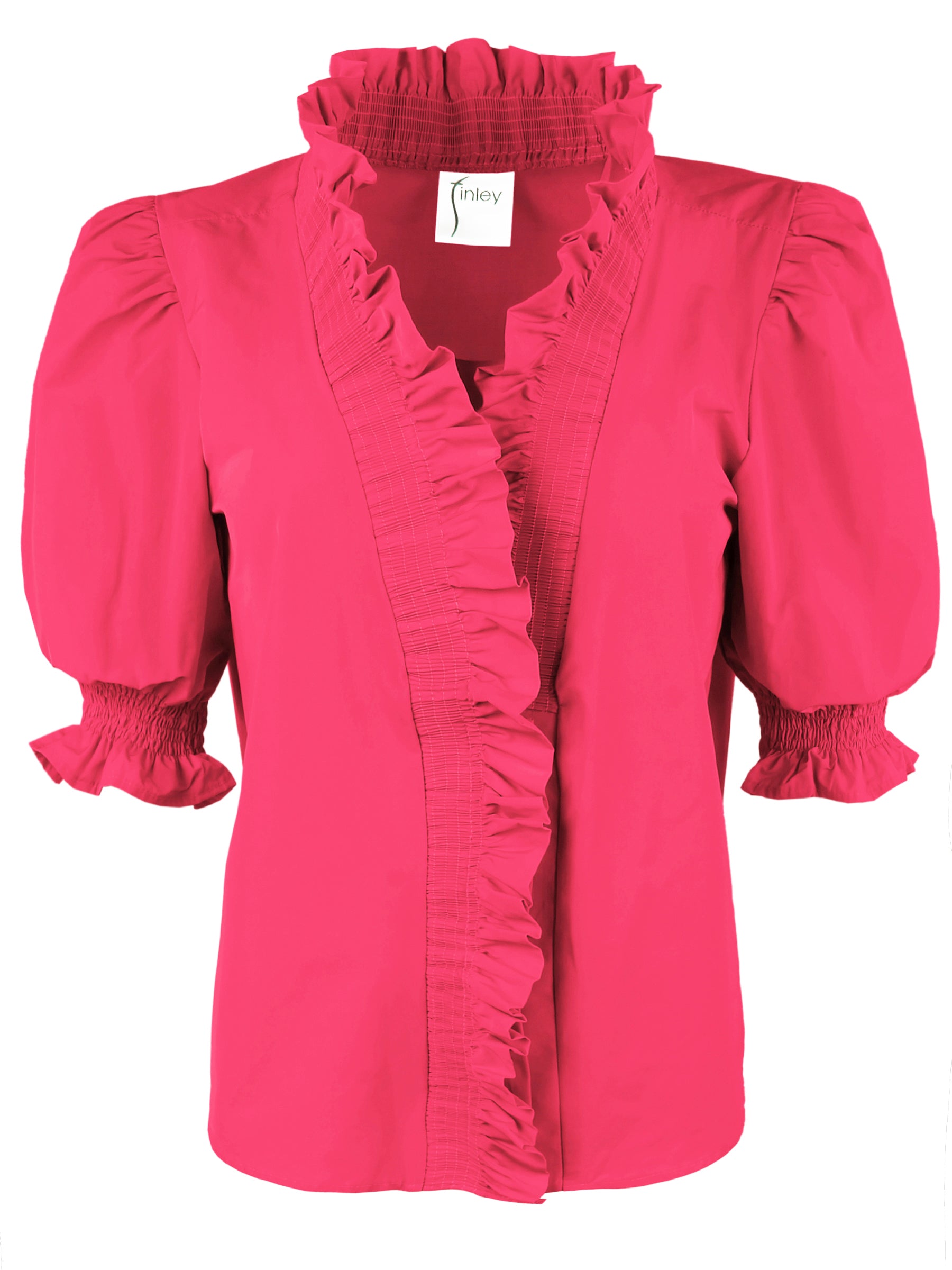 Cici Shirt Fuchsia Techy Taffeta