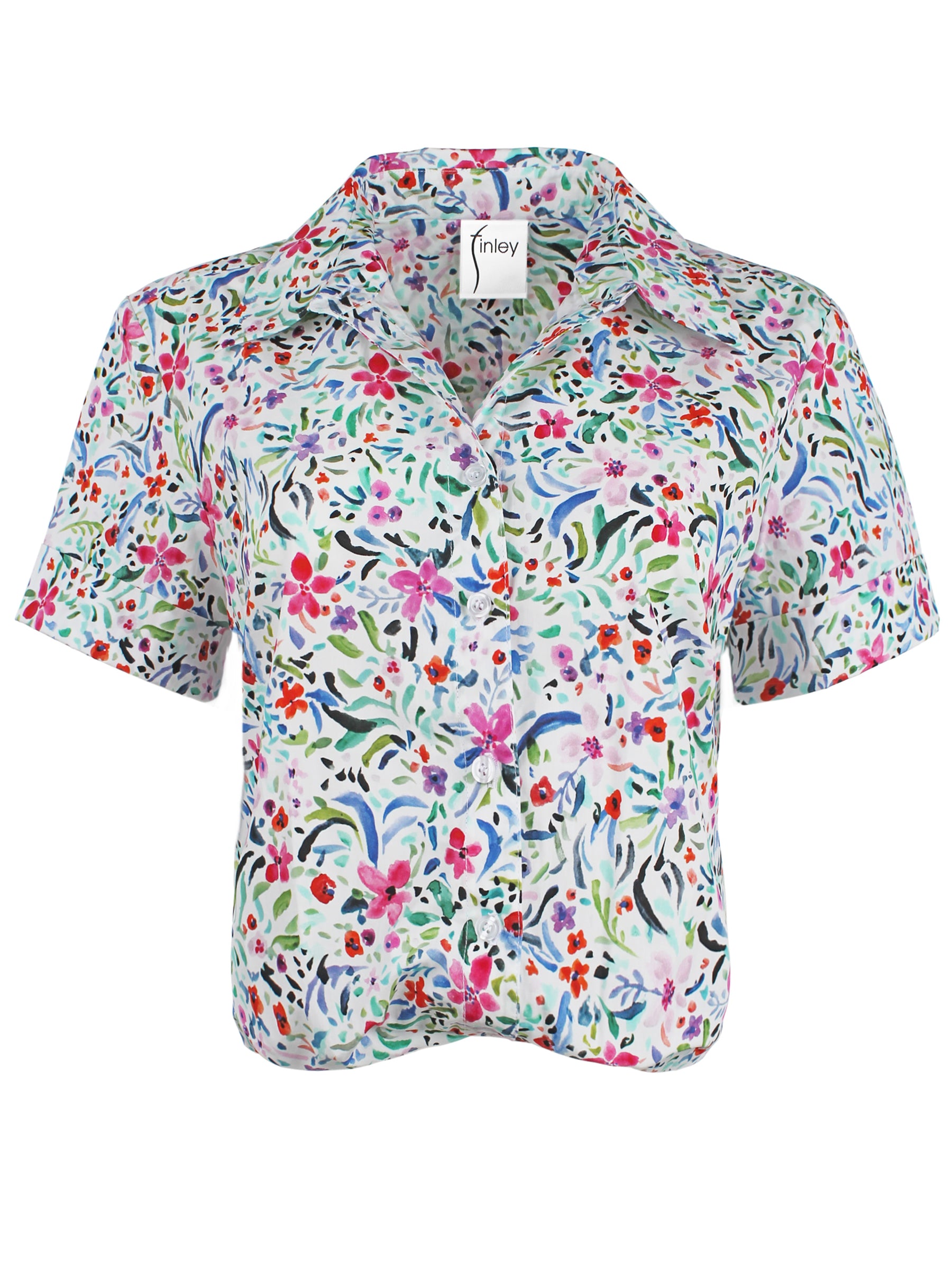 Alli Shirt Whimsy Floral Print