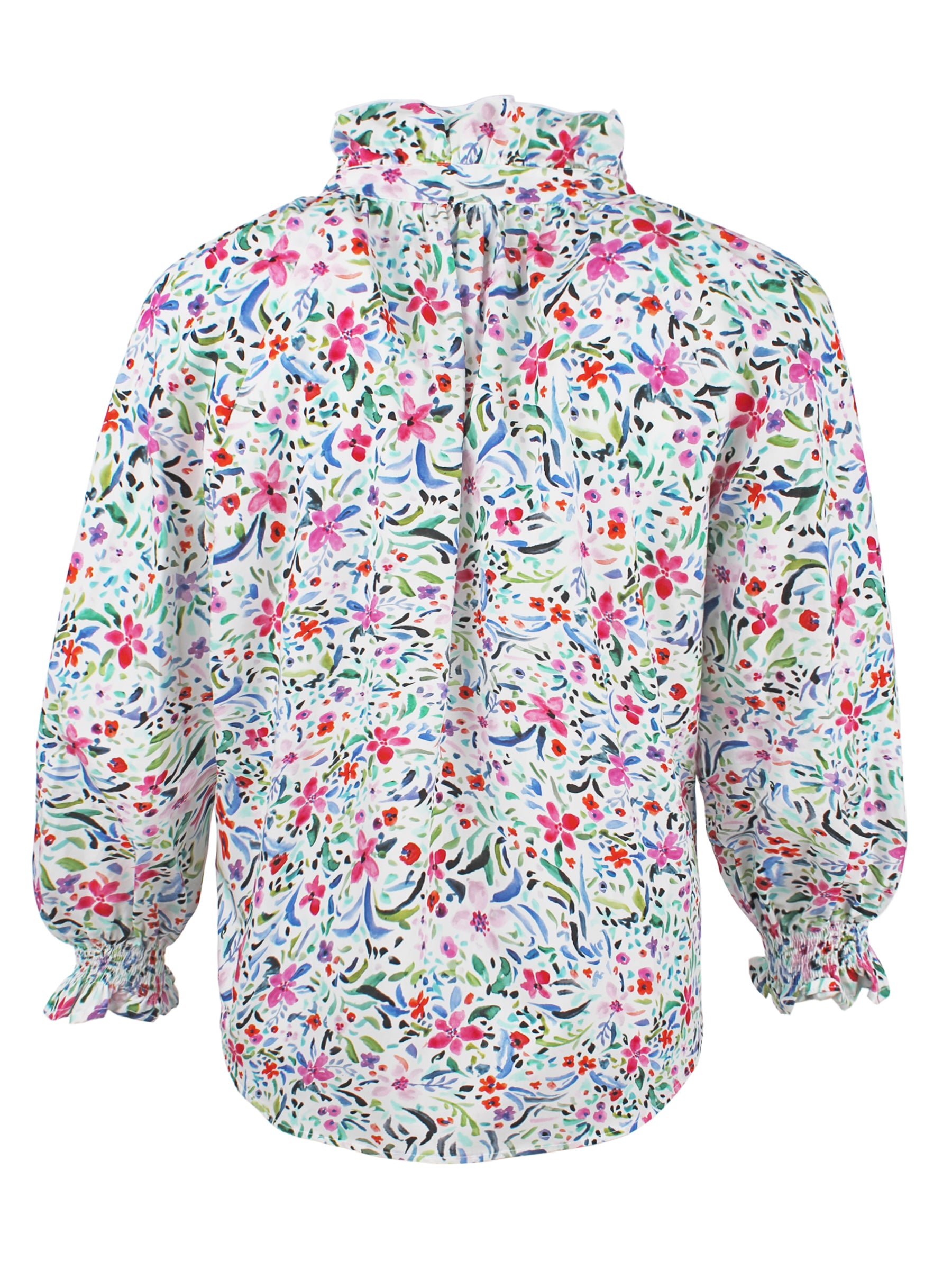 Fiona Shirt Whimsy Floral Print